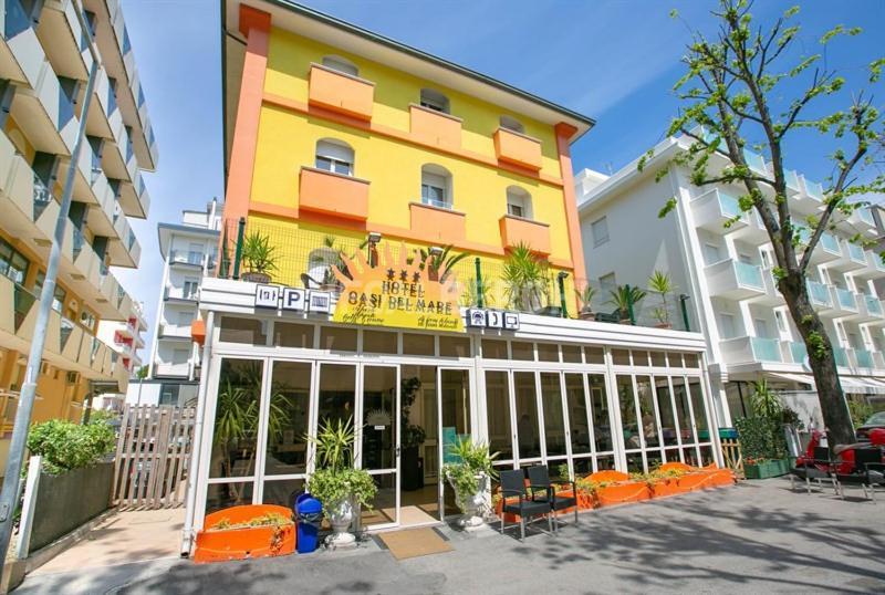Oasi Del Mare Hotell Rimini Exteriör bild