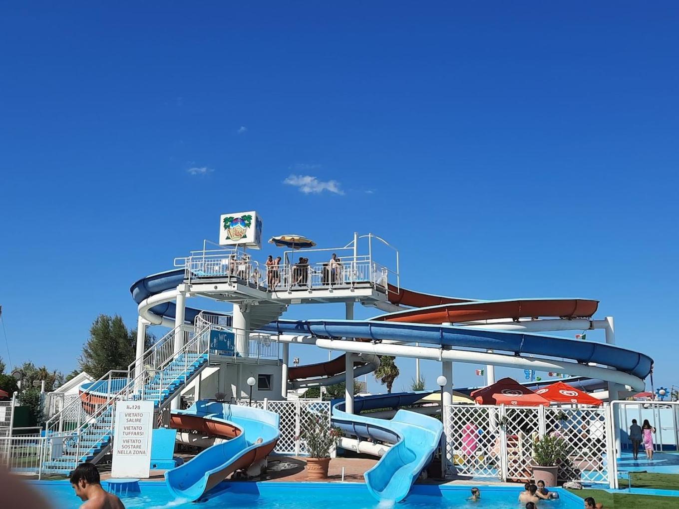 Oasi Del Mare Hotell Rimini Exteriör bild